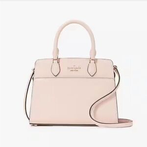 Kate Spade Madison Saffiano
Leather Small Satchel Crossbody Conch Pink